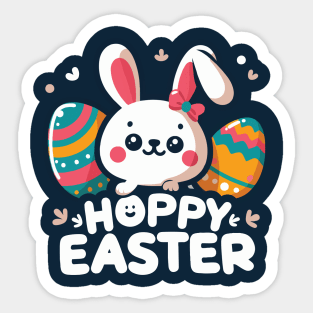 Hoppy Easter: Easter Day Sticker